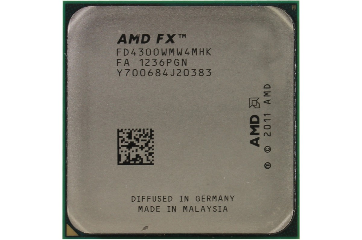 Купить процессор AMD FX-4300 (AM3+, 3.80, 4M, FD4300WMW4MHK) с гарантией и  доставкой по России в интернет-магазине Цифра-Цифра.рф